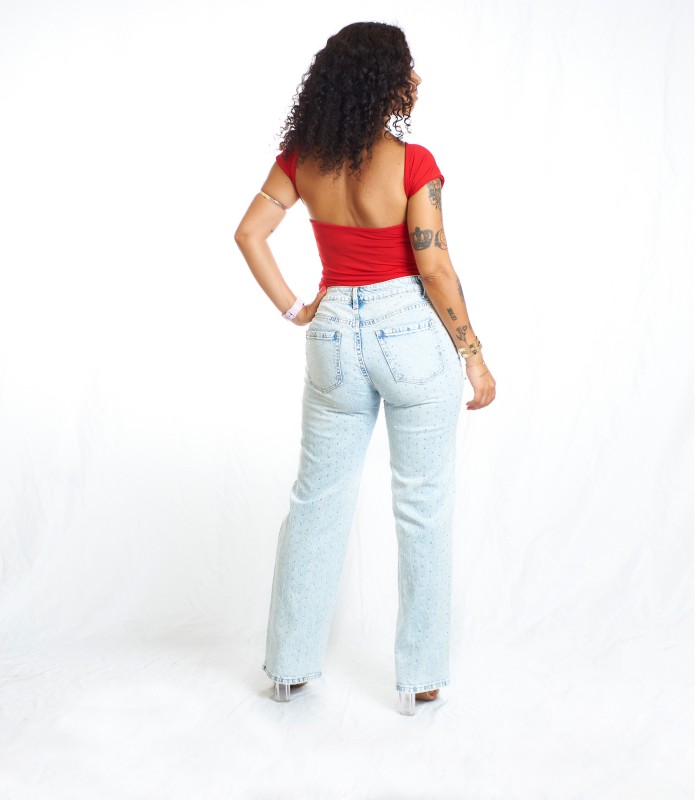 Crop Top Kylie donna schiena scoperta | Top corto elegante in 4 colori