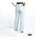 Jeans Strass Donna Vita Alta Mom Fit | Denim Elegante con Cristalli