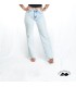 Jeans Strass Donna Vita Alta Mom Fit | Denim Elegante con Cristalli