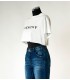 Givenchy T-shirt Cropped Donna Bianca con Logo – Stile Iconico e Moderno