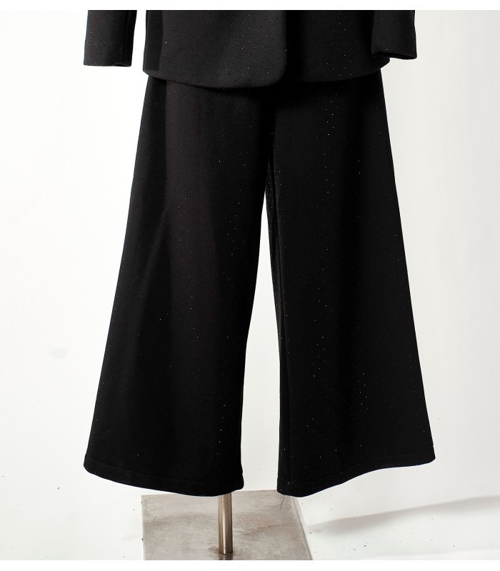 Pantalone a Palazzo con Strass | Eleganza Chic e Moderna