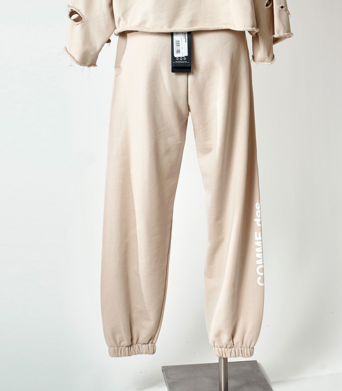 Pantaloni Tuta Beige Comme des Fuckdown – Streetwear Unisex