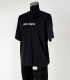 Palm Angels T-shirt Nera Uomo con Logo Frontale – Stile Streetwear di Lusso