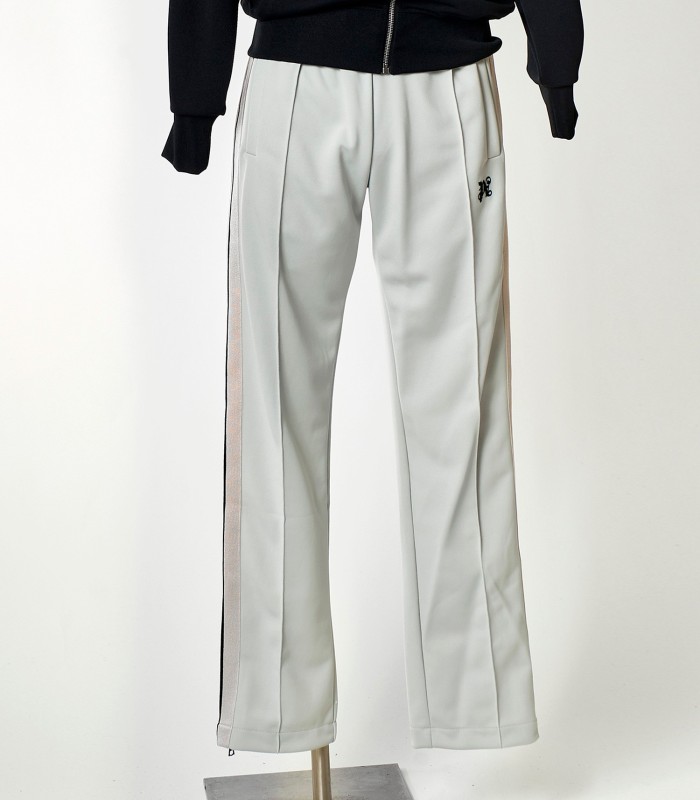 Tuta Palm Angels Light Grey – Pantaloni sportivi con bande laterali