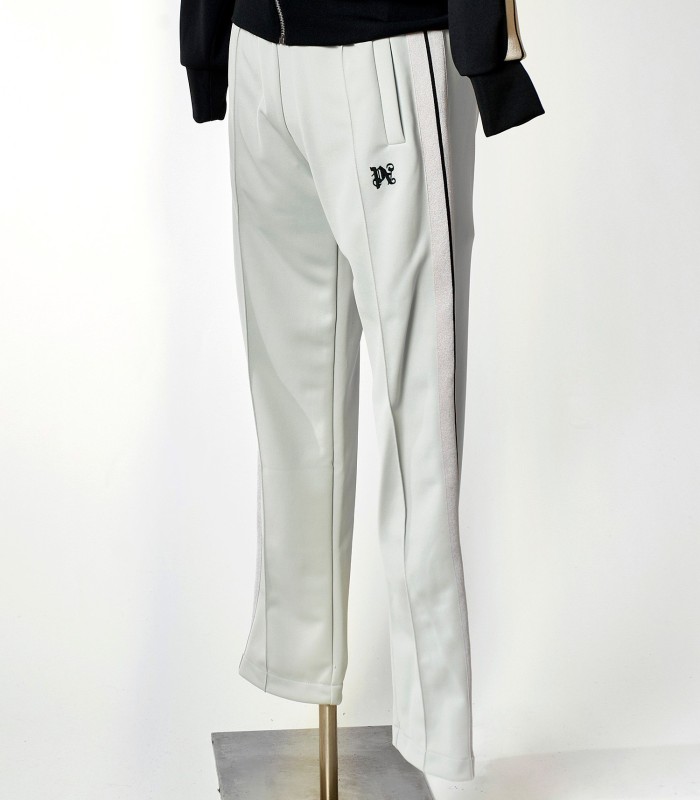 Tuta Palm Angels Light Grey – Pantaloni sportivi con bande laterali