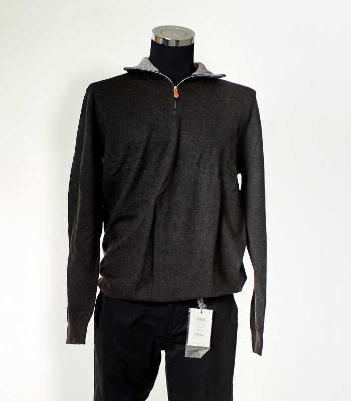 Pullover Yves Enzo Paris Uomo con Zip – Eleganza Casual