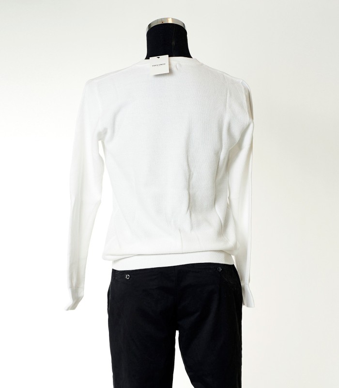 Maglione Yves Enzo Paris Girocollo Bianco o Nero – Eleganza Casual