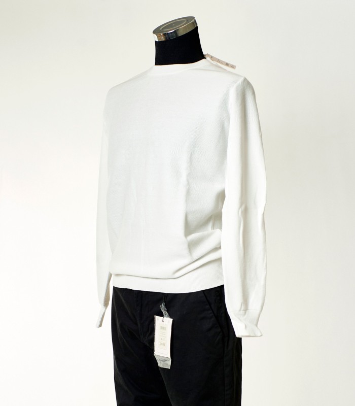 Maglione Yves Enzo Paris Girocollo Bianco o Nero – Eleganza Casual