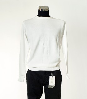 Maglione Yves Enzo Paris Girocollo Bianco o Nero – Eleganza Casual