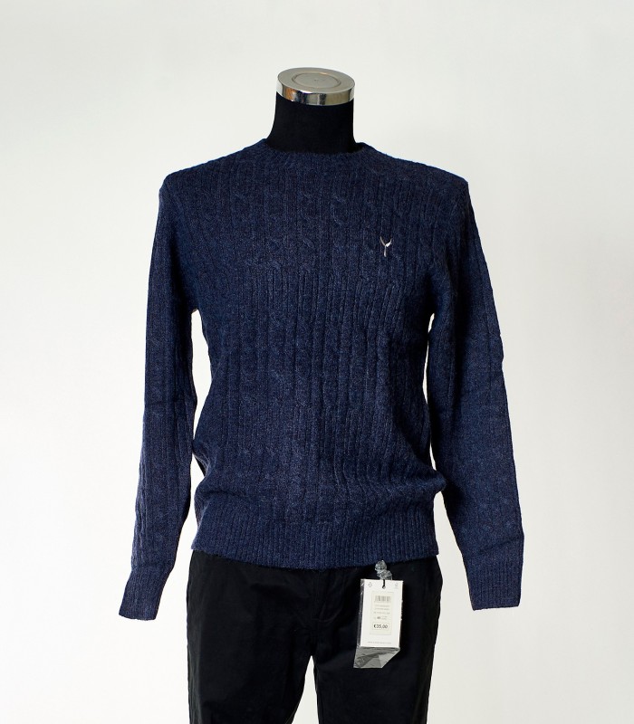 Maglione Yves Enzo Paris Uomo Blu Navy | Eleganza e Comfort