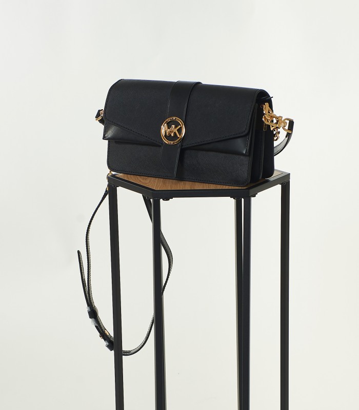 Borsa Michael Kors Nera a Tracolla con Dettagli Oro | Nuova Collezione