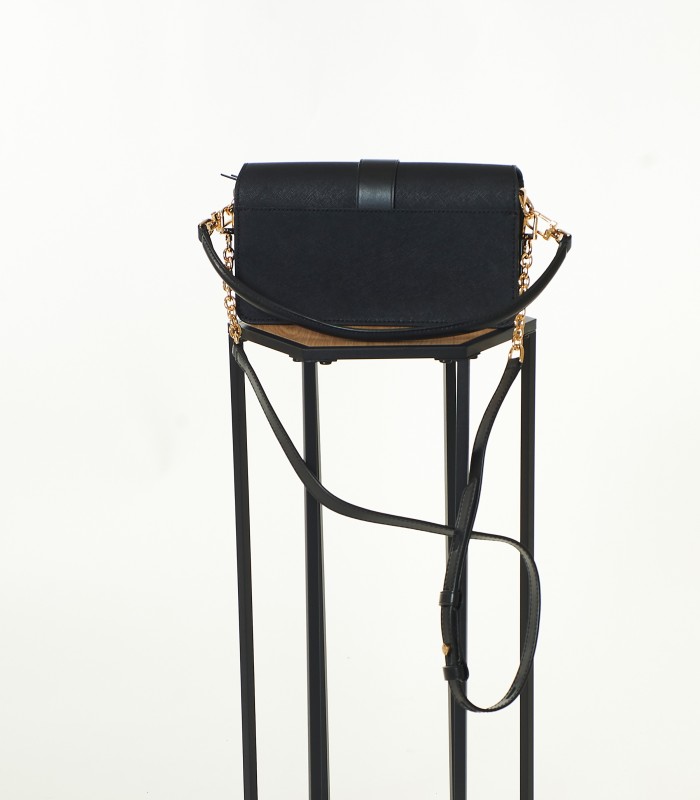 Borsa Michael Kors Nera a Tracolla con Dettagli Oro | Nuova Collezione