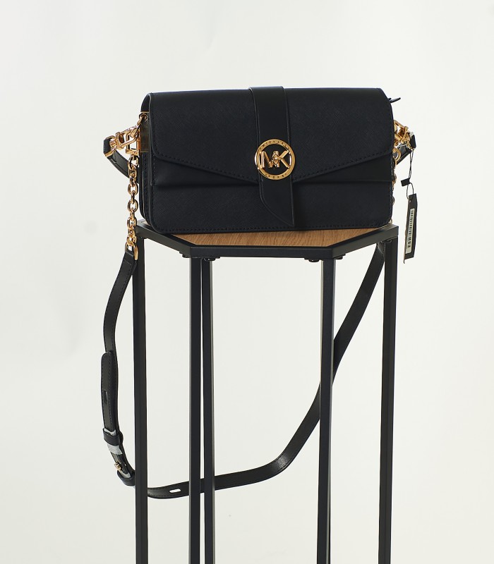 Borsa Michael Kors Nera a Tracolla con Dettagli Oro | Nuova Collezione