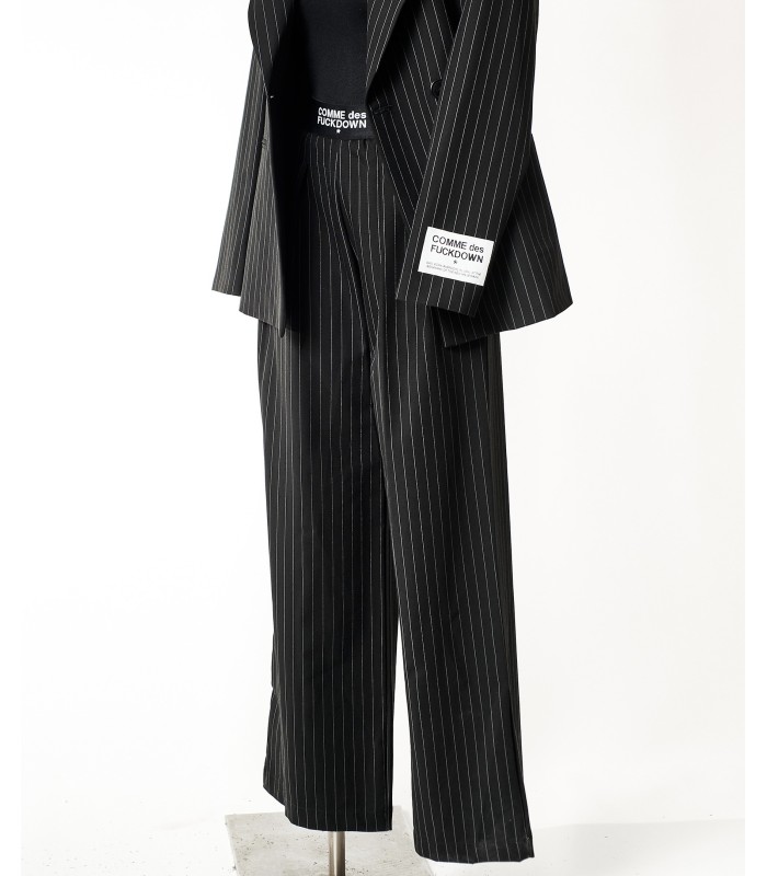 Pantalone gessato donna Comme des Fuckdown | Stile urban chic