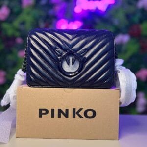 PINKO LOVE CLICK METAL Mini bag