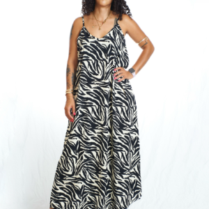 ZEBRA abito maculato taglia unica (vestibilitá da S a XL)